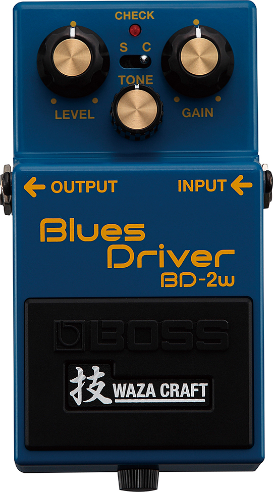 Boss Bd2w Blues Driver Waza Craft - Overdrive/Distortion/Fuzz Effektpedal - Main picture