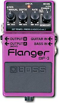 Boss Bf3 Flanger - Modulation/Chorus/Flanger/Phaser & Tremolo Effektpedal - Main picture