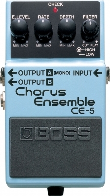 Boss Ce5 Chorus Ensemble - Modulation/Chorus/Flanger/Phaser & Tremolo Effektpedal - Main picture