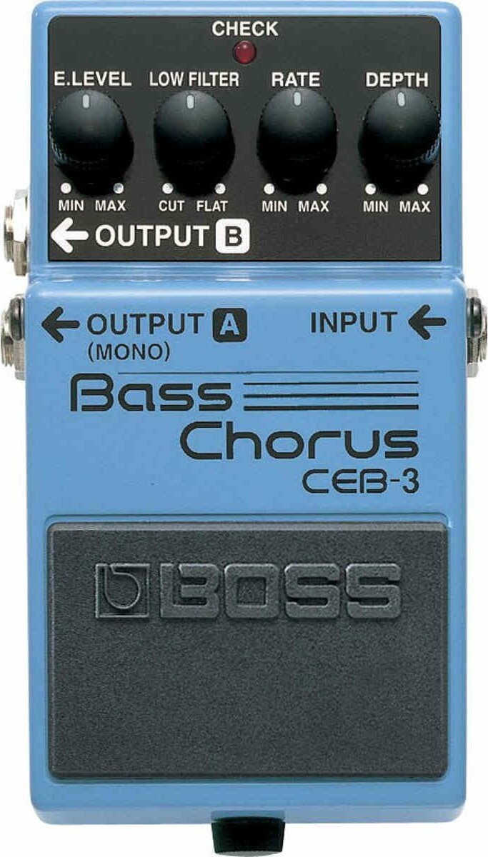 Boss Ceb3 Bass Chorus - Modulation/Chorus/Flanger/Phaser/Tremolo Effektpedal - Main picture