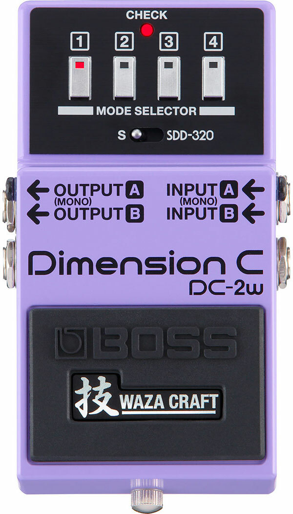 Boss Dc-2w Dimension C - Modulation/Chorus/Flanger/Phaser & Tremolo Effektpedal - Main picture
