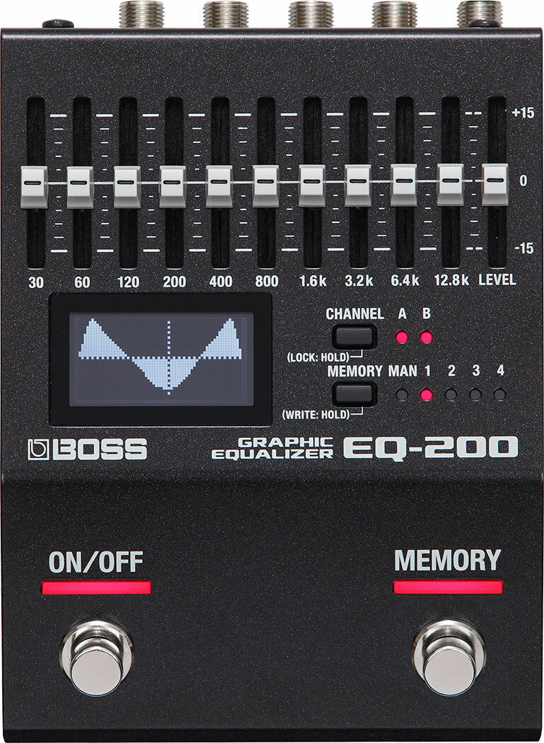Boss Eq-200 Graphic Equalizer - Equalizer & Enhancer Effektpedal - Main picture