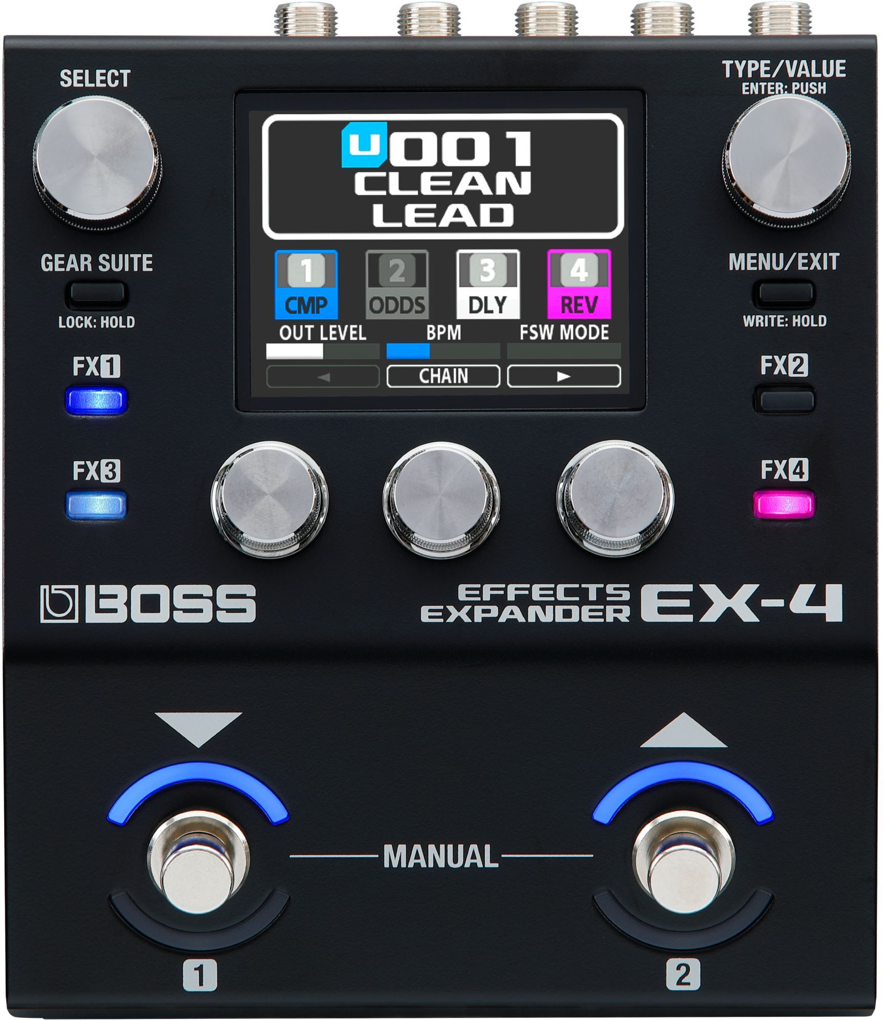 Boss Ex-4 Effects Expander - Multieffektpedal - Main picture