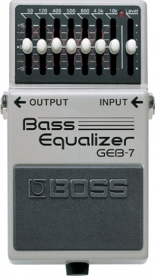 Boss Geb-7 Bass Equalizer - EQ & Enhancer Effektpedal - Main picture