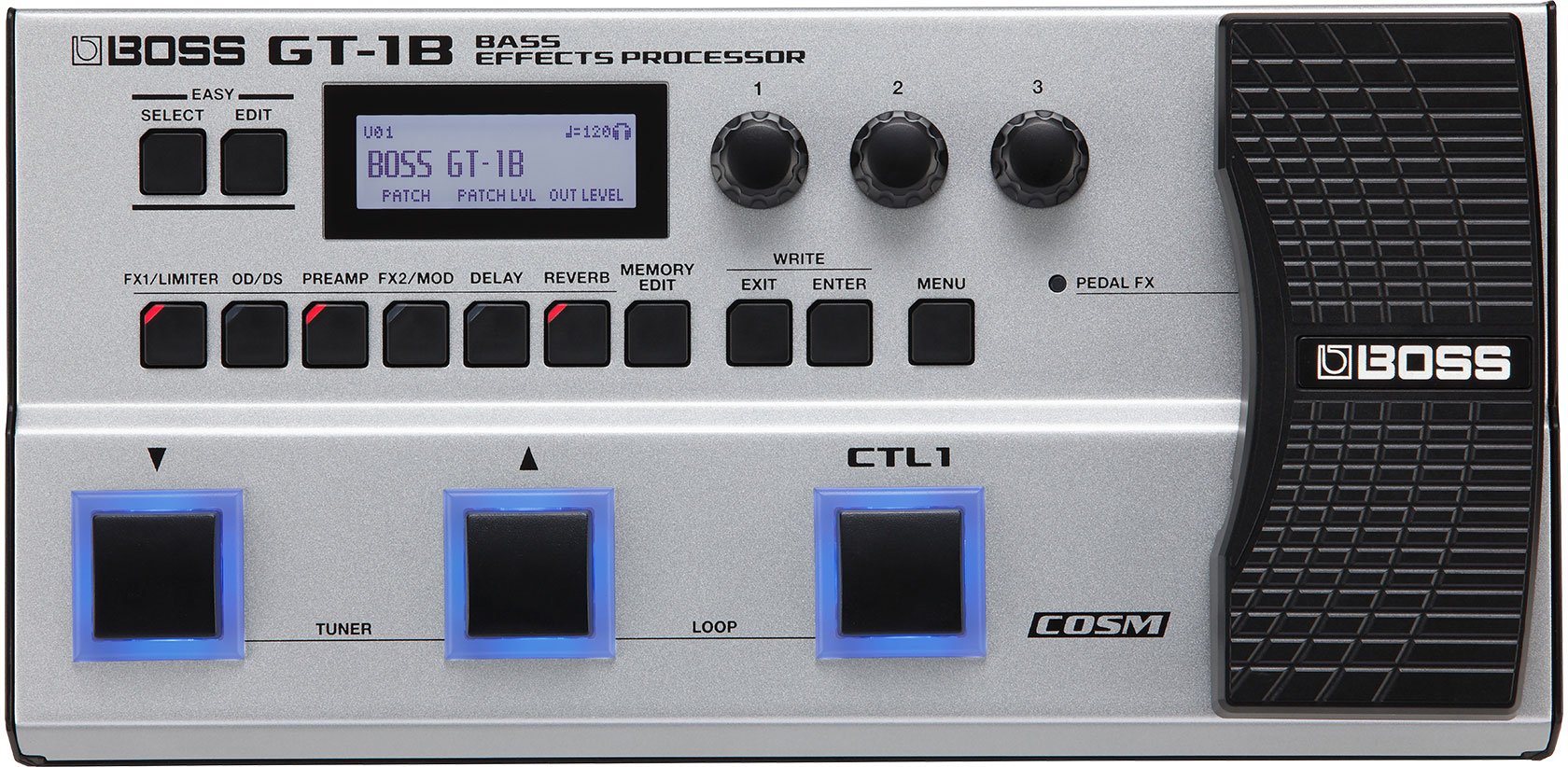 Boss Gt-1b Bass Effects Processor - Bass Multieffektpedal - Main picture