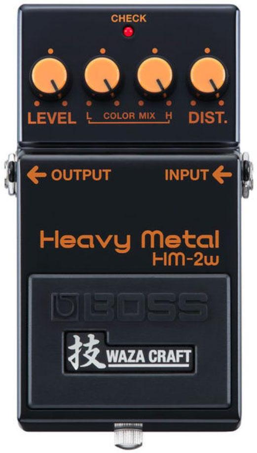Overdrive/distortion/fuzz effektpedal Boss Waza Craft HM-2W Heavy Metal