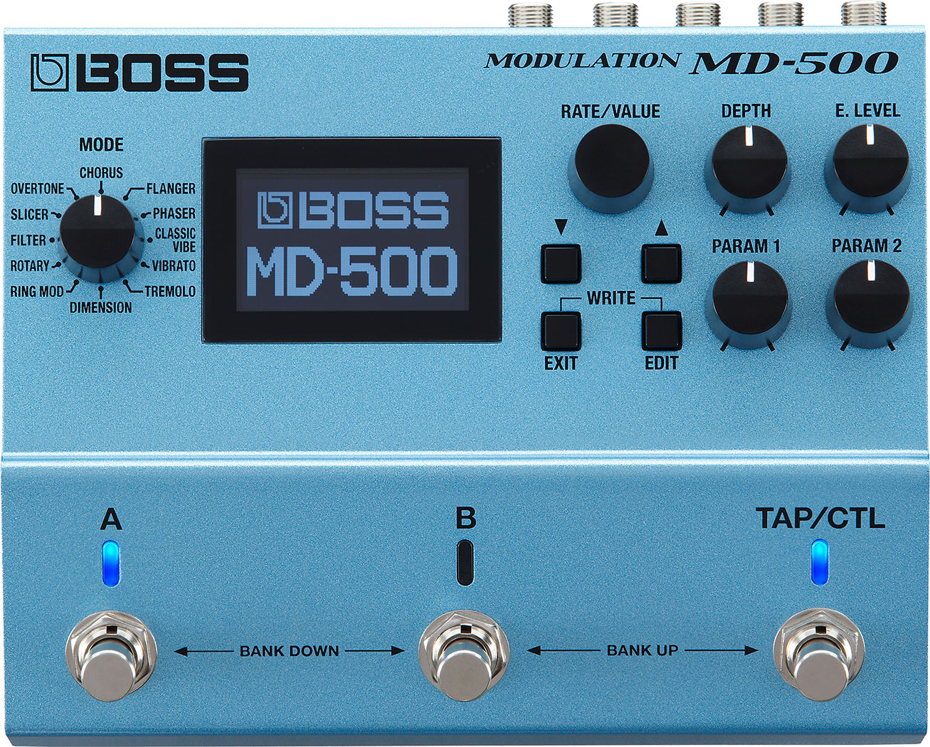 Boss Md-500 Modulation - Modulation/Chorus/Flanger/Phaser & Tremolo Effektpedal - Main picture