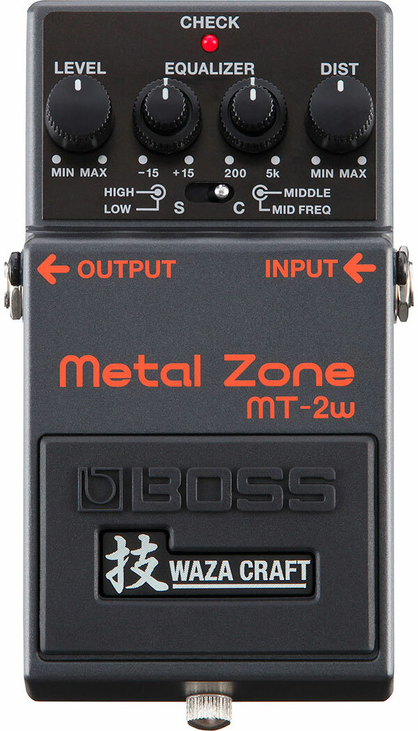 Boss Mt-2w Metal Zone - Overdrive/Distortion/Fuzz Effektpedal - Main picture