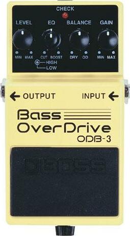 Boss Odb-3 Bass Overdrive - Overdrive/Distortion/Fuzz Effektpedal - Main picture