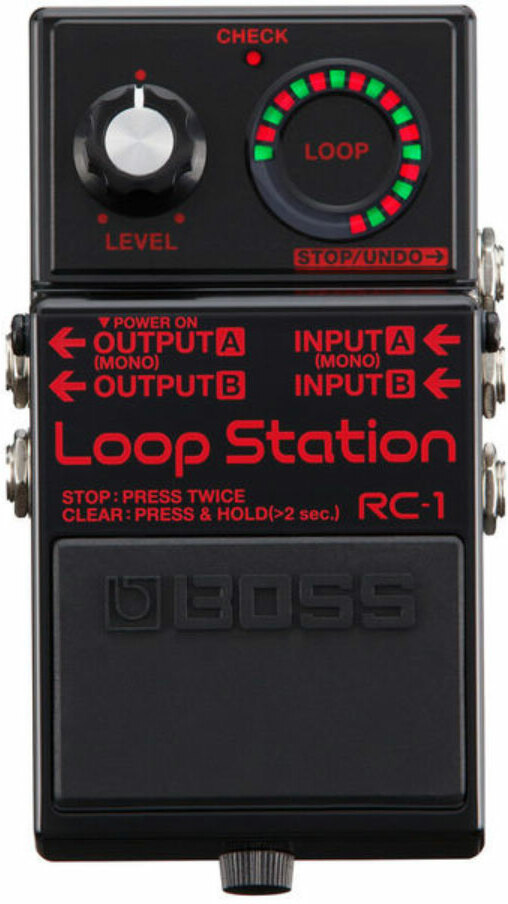 Boss Rc-1 Bk Loop Station - Looper Effektpedal - Main picture