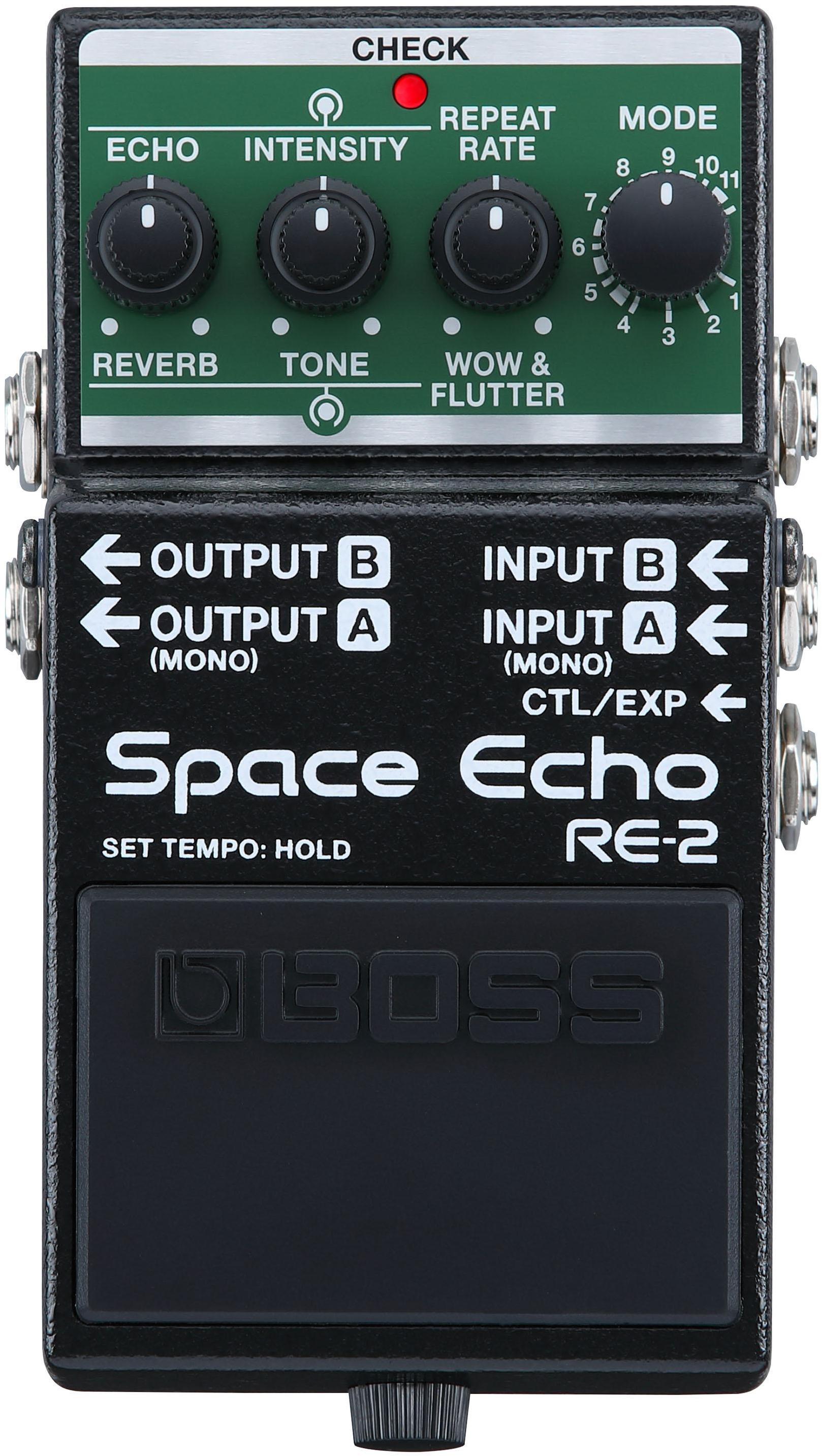 Reverb/delay/echo effektpedal Boss RE-2 Space Echo