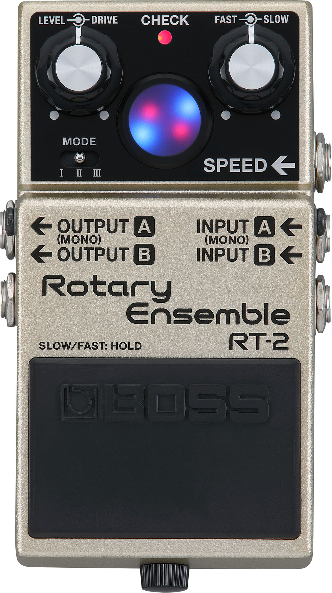 Boss Rt-2 Rotary Ensemble - Modulation/Chorus/Flanger/Phaser & Tremolo Effektpedal - Main picture