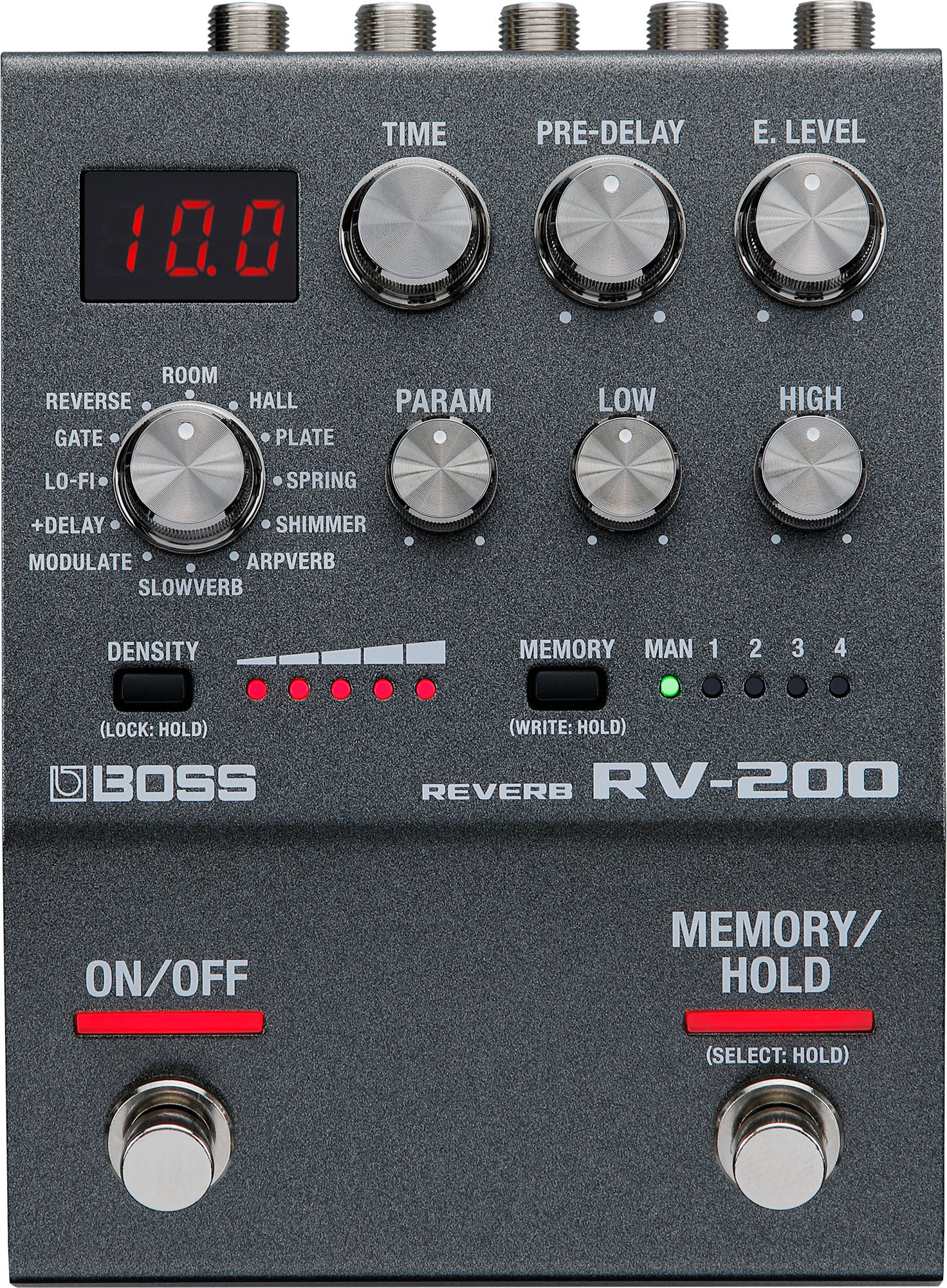 Boss Rv-200 Reverb - Reverb/Delay/Echo Effektpedal - Main picture