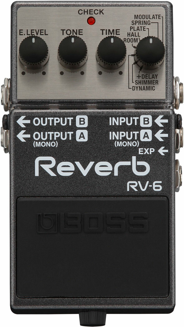 Boss Rv-6 Reverb - Reverb/Delay/Echo Effektpedal - Main picture