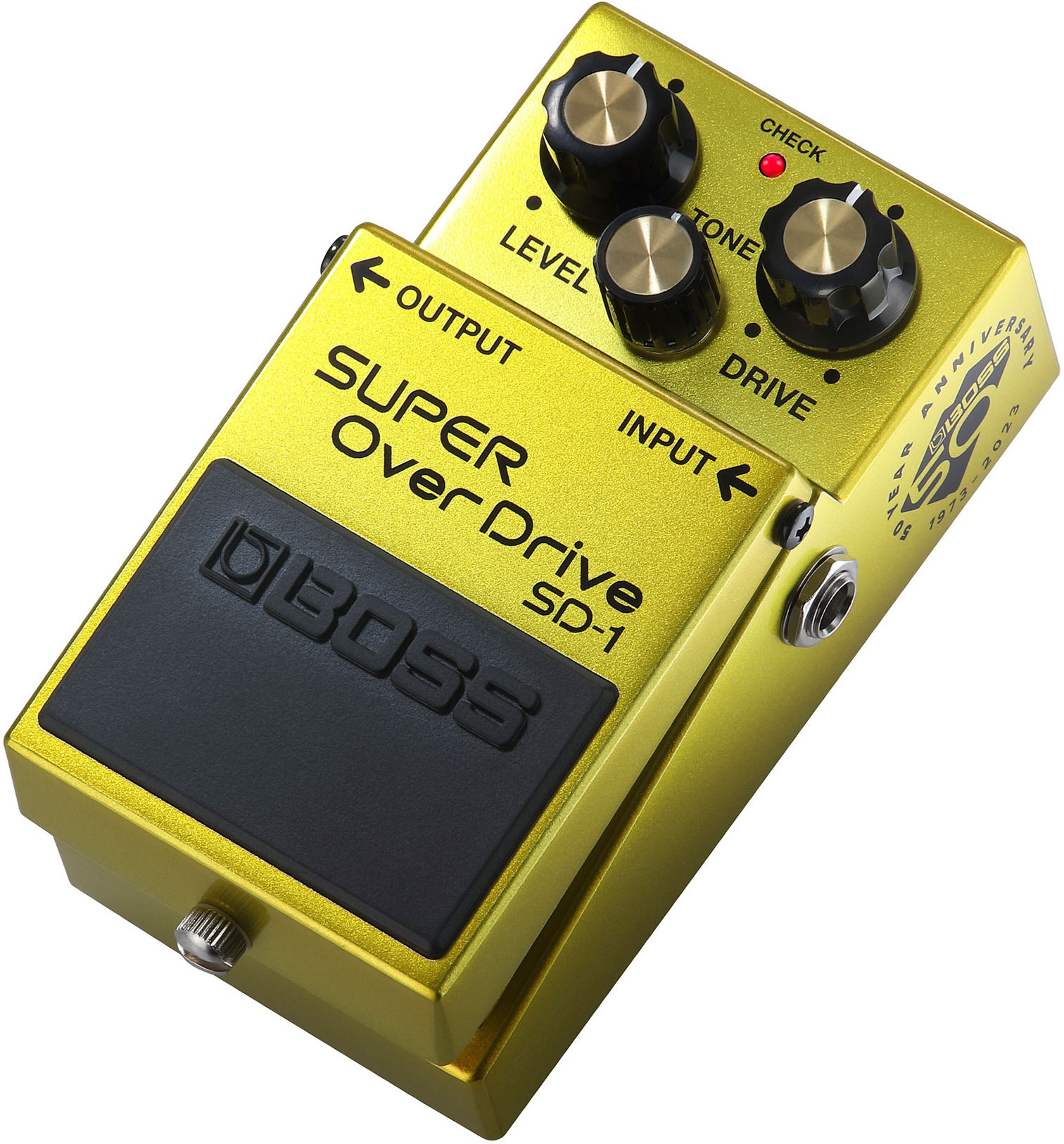 Boss Sd-1-b50a Super Overdrive 50th Anniversary - Overdrive/Distortion/Fuzz Effektpedal - Main picture
