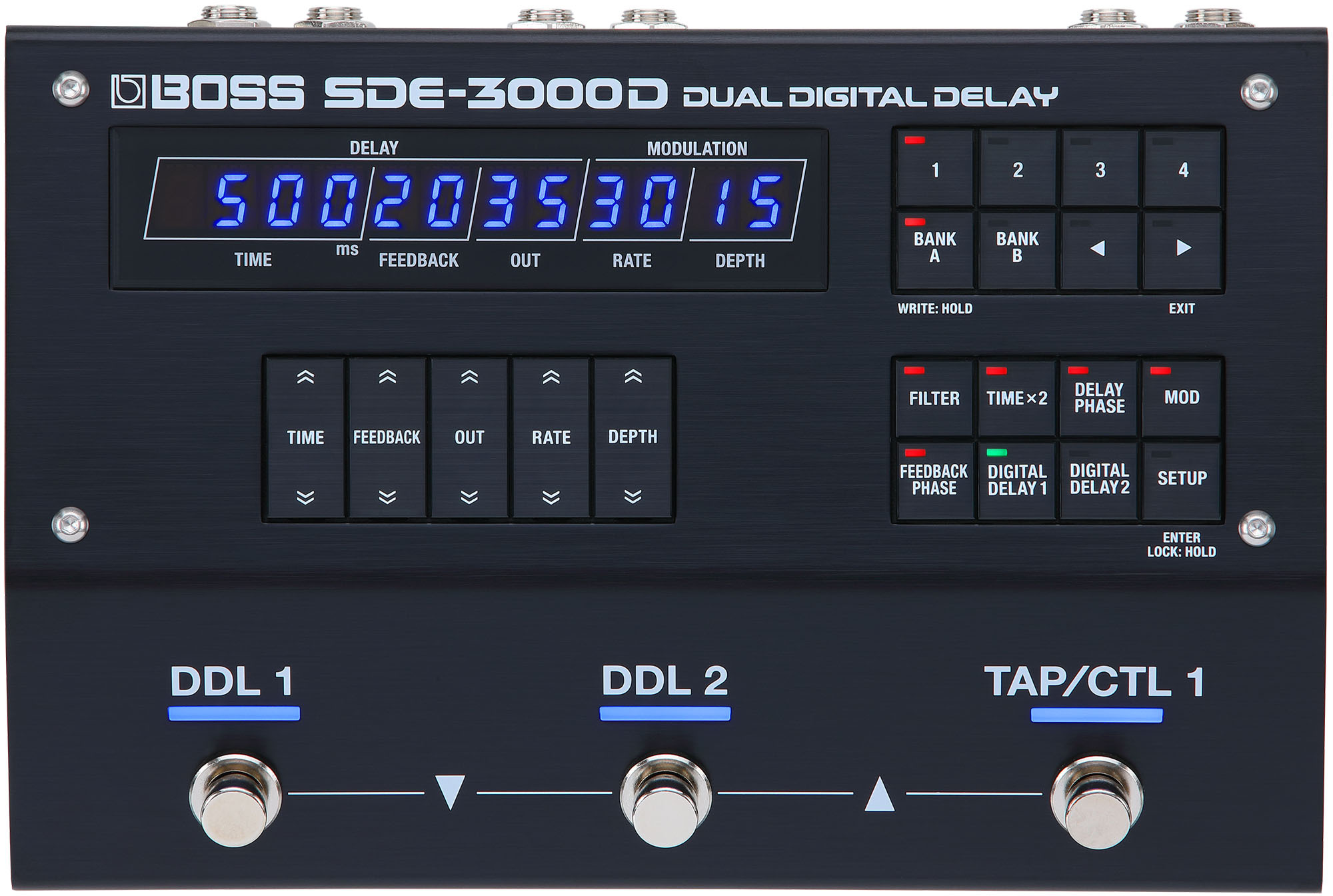 Boss Sde-3000d - Reverb/Delay/Echo Effektpedal - Main picture