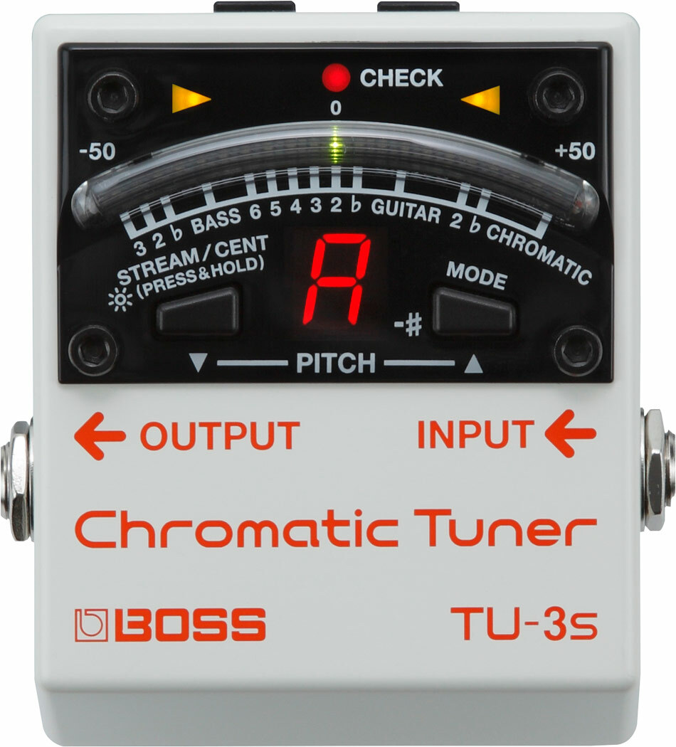 Boss Tu-3s Chromatic Tuner 2016 - Boden-stimmgerät - Main picture