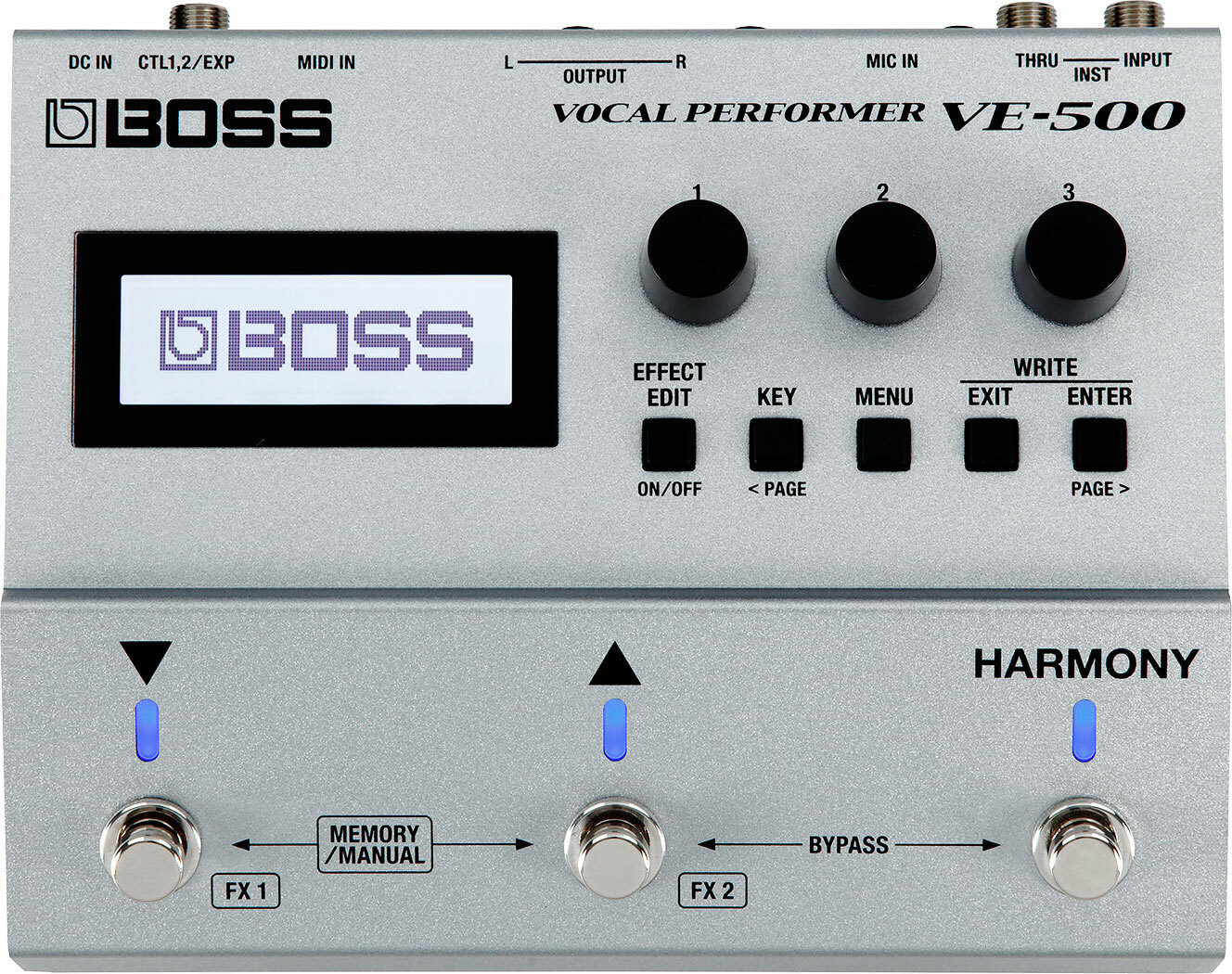 Boss Ve-500 Vocal Performer - Multieffektpedal - Main picture