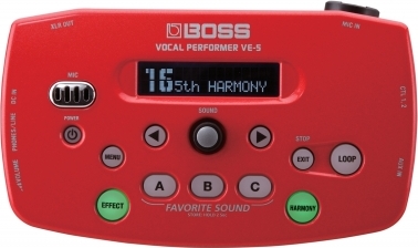 Boss Ve5 Red - Reverb/Delay/Echo Effektpedal - Main picture