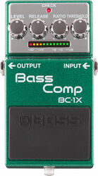 Kompressor/sustain/noise gate effektpedal bass Boss BC-1X Bass Comp