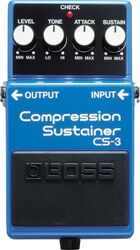 Kompressor/sustain/noise gate effektpedal Boss CS-3 Compression Sustainer