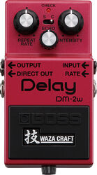 Reverb/delay/echo effektpedal Boss DM-2W Delay Waza Craft