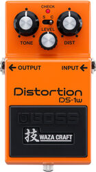 Overdrive/distortion/fuzz effektpedal Boss DS-1W Waza Craft