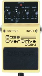 Overdrive/distortion/fuzz effektpedal Boss ODB-3 Bass Overdrive
