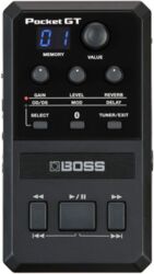Gitarrenverstärker-modellierungssimulation Boss Pocket GT
