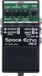 Reverb/delay/echo effektpedal Boss RE-2 Space Echo