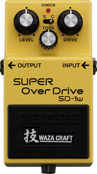 Overdrive/distortion/fuzz effektpedal Boss Waza Craft SD-1W Super Overdrive