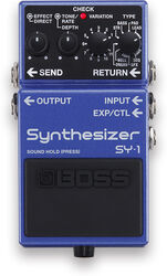 Modulation/chorus/flanger/phaser & tremolo effektpedal Boss SY-1 Synthesizer