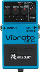 Modulation/chorus/flanger/phaser & tremolo effektpedal Boss Waza Craft VB-2W Vibrato