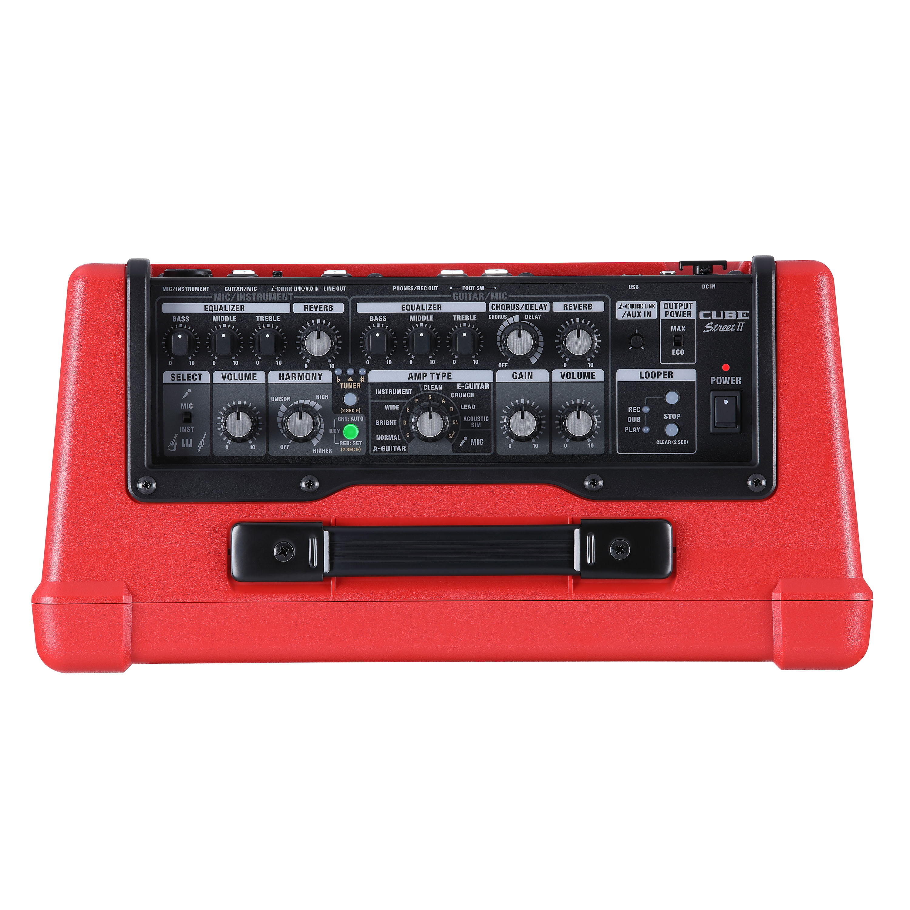 Boss Cube Street Ii Portable Amp 10w 2x3 Red - Combo für E-Gitarre - Variation 1