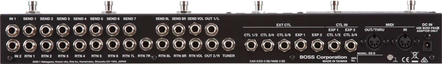Boss ES-8 Effects Switching System Fußschalter & sonstige