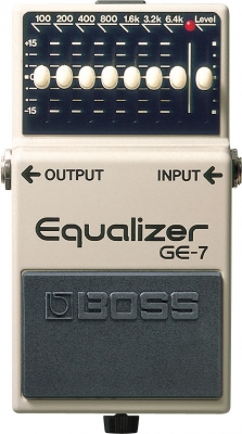Boss Ge-7 Graphic Equalizer - Equalizer & Enhancer Effektpedal - Variation 1