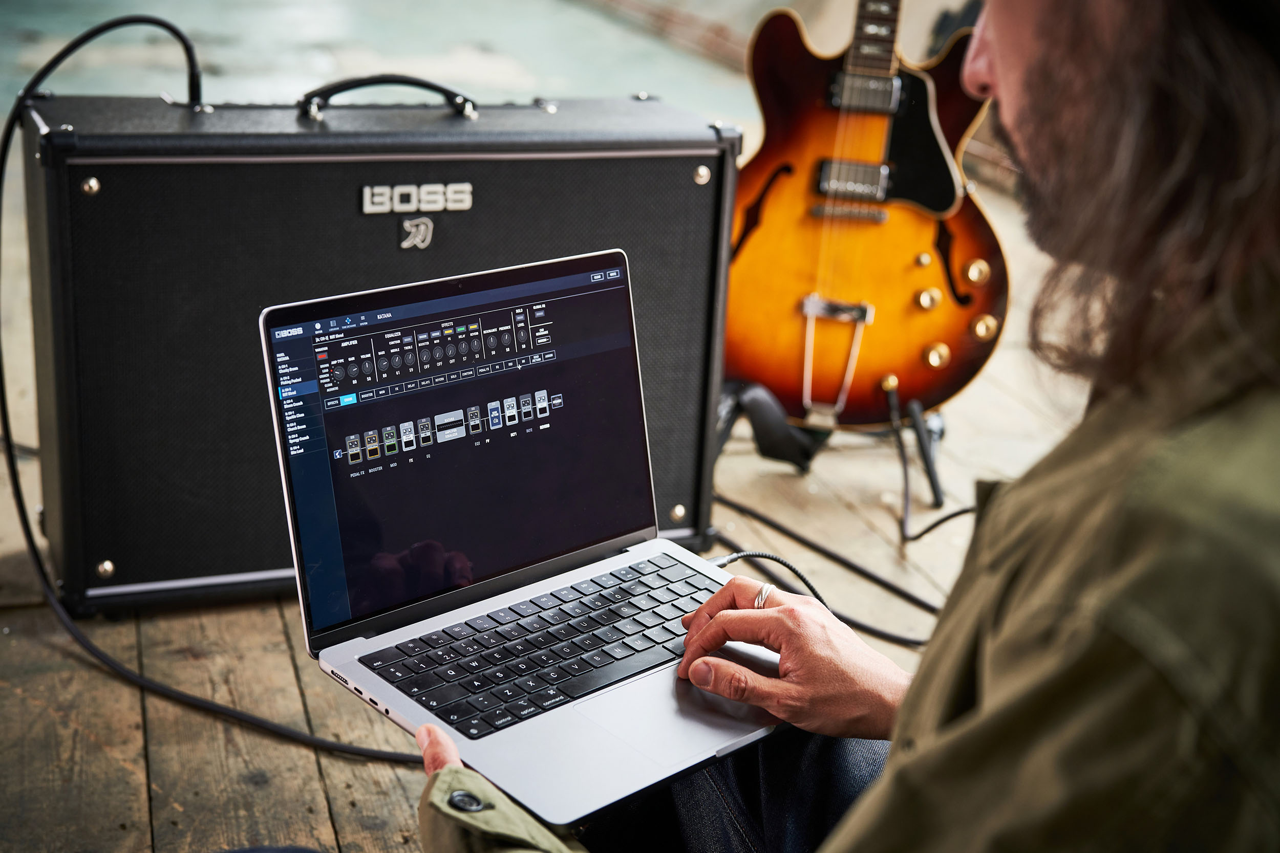 Boss Katana-100/212 Gen3 0.5/50/100w 2x12 - Combo für E-Gitarre - Variation 1