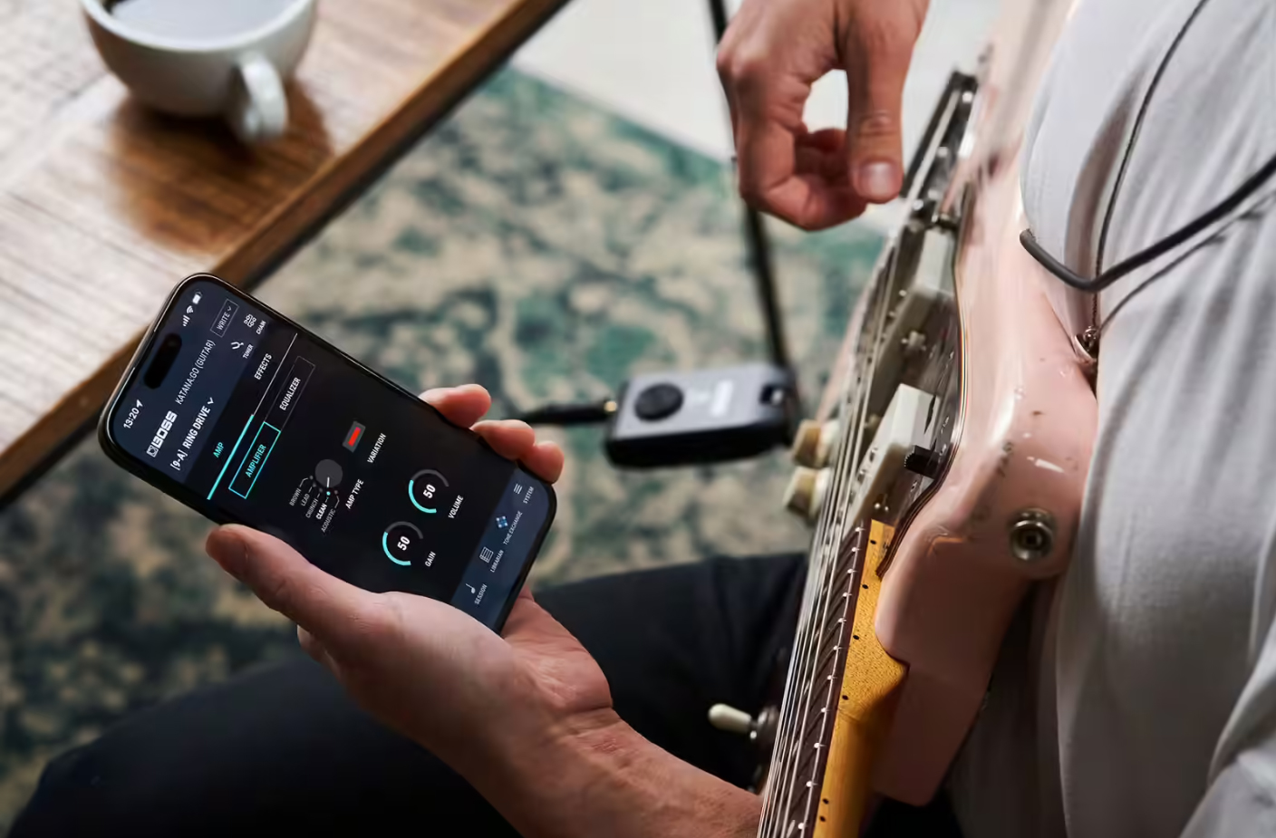 Boss Katana:go 2 Guitar & Bass Headphones Amp  + Cb-ktngo Carrying Pouch - Multieffektpedal - Variation 12