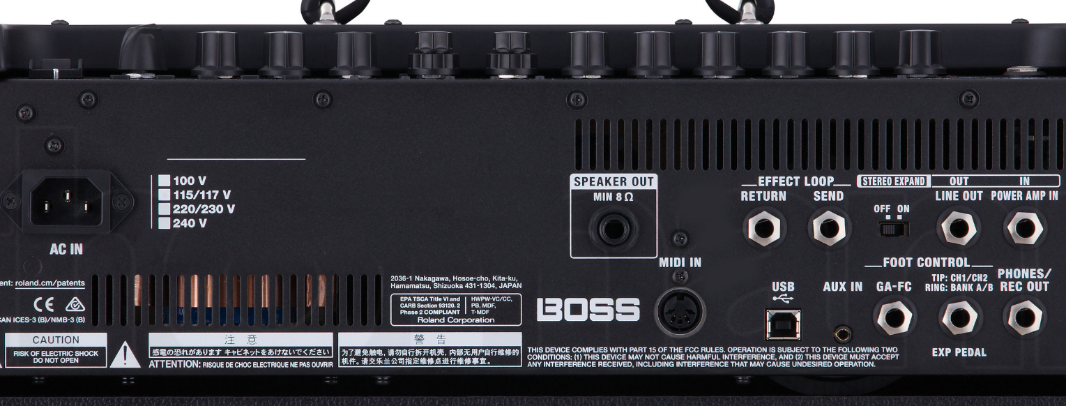 Boss Katana-head Mkii 0.5/50/100w - E-Gitarre Topteil - Variation 4
