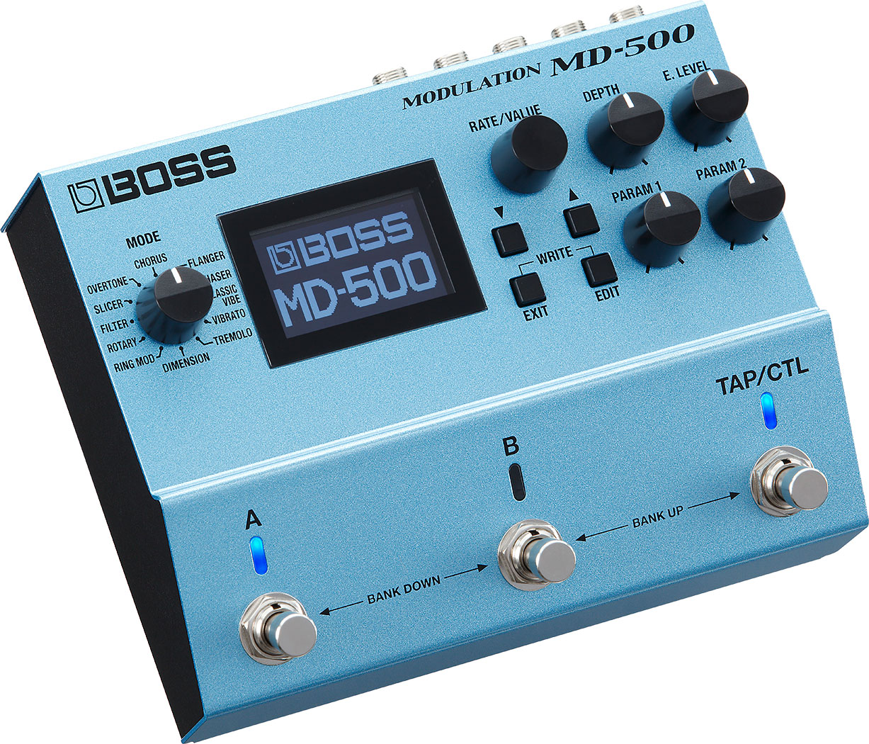 Boss Md-500 Modulation - Modulation/Chorus/Flanger/Phaser & Tremolo Effektpedal - Variation 1