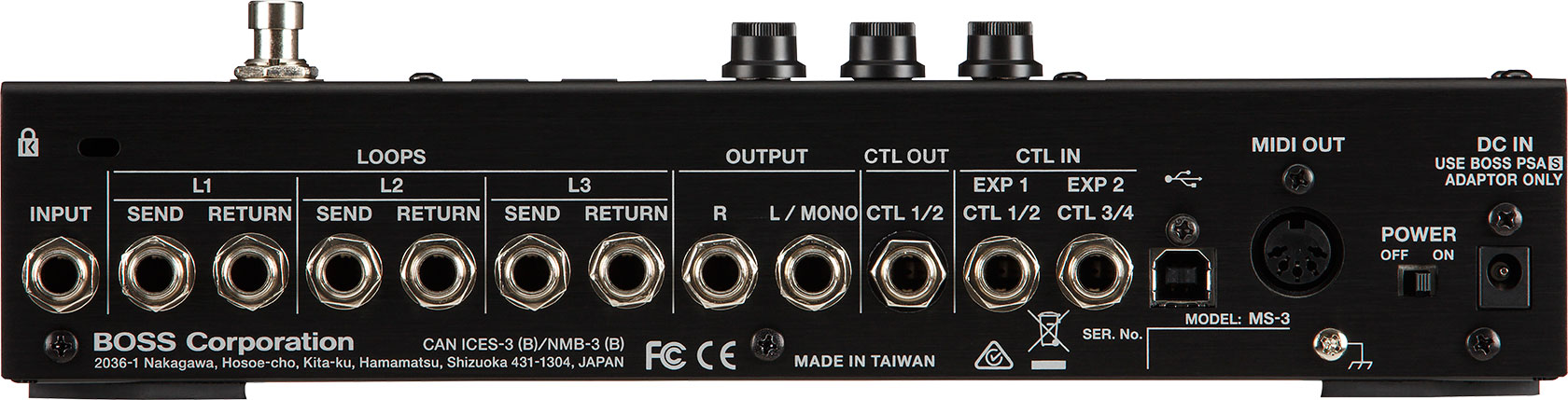 Boss Ms-3 Multi Effects Switcher - Fußschalter & Sonstige - Variation 2