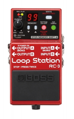 Boss Rc3 Loop Station - Looper Effektpedal - Variation 2