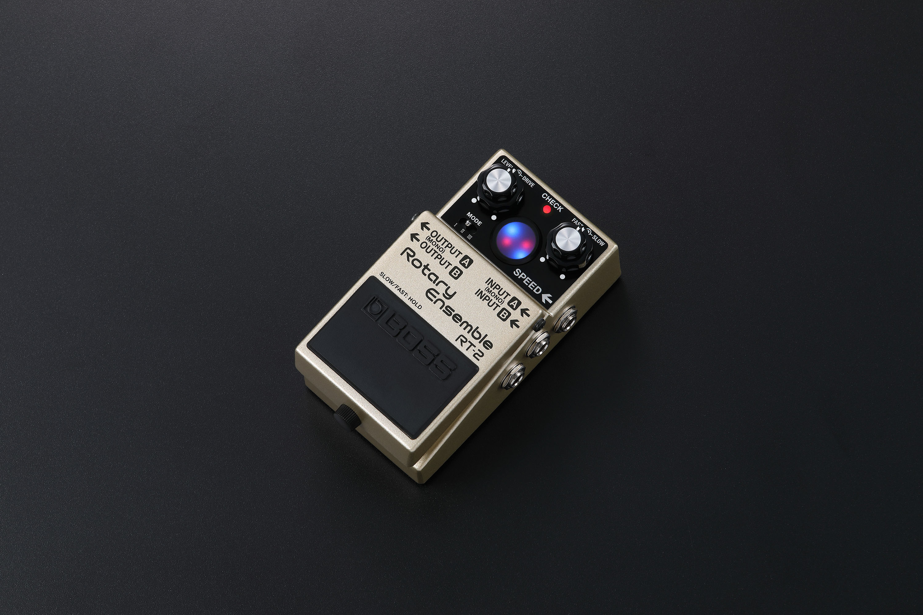 Boss Rt-2 Rotary Ensemble - Modulation/Chorus/Flanger/Phaser & Tremolo Effektpedal - Variation 1