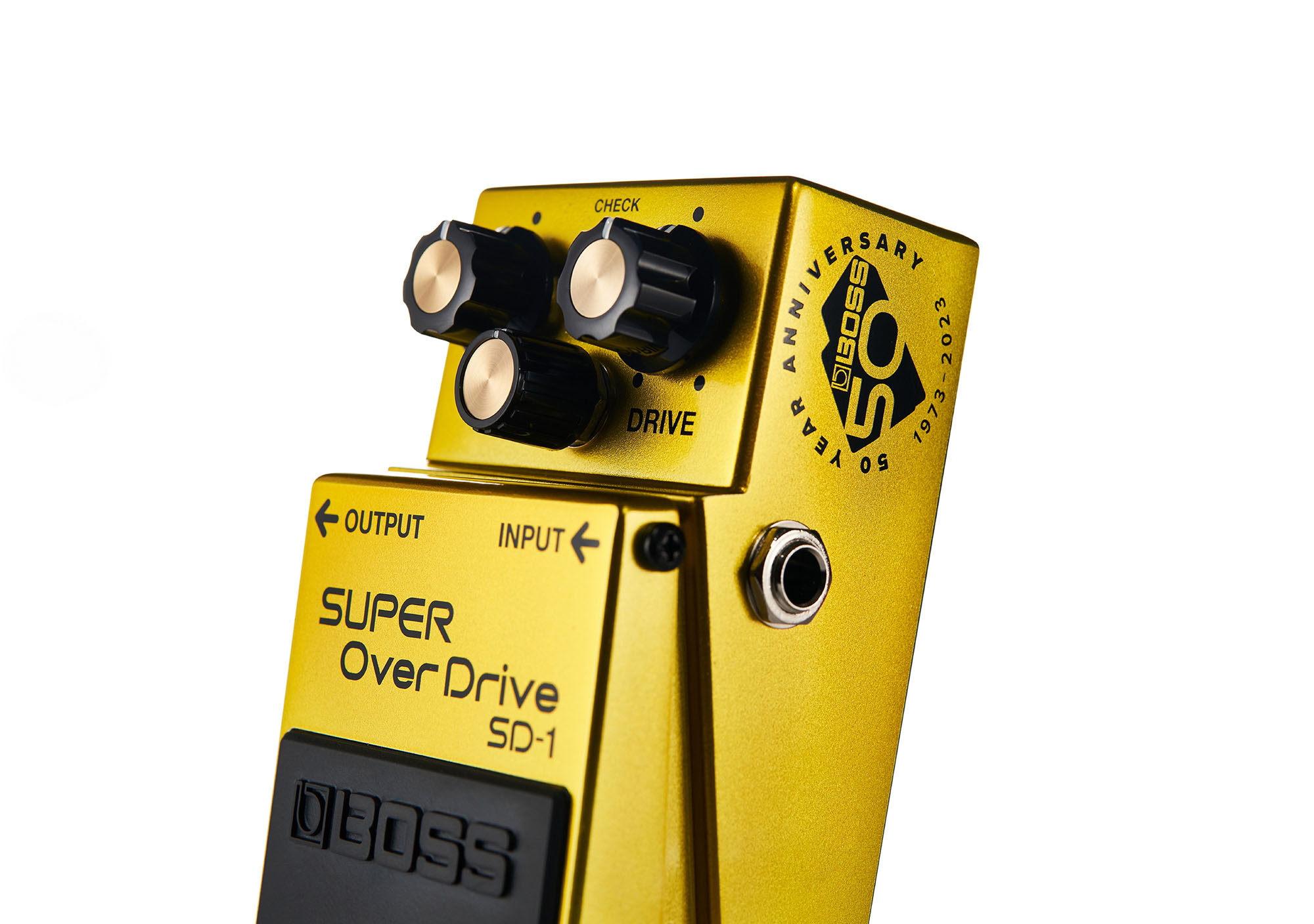 Boss Sd-1-b50a Super Overdrive 50th Anniversary - Overdrive/Distortion/Fuzz Effektpedal - Variation 3