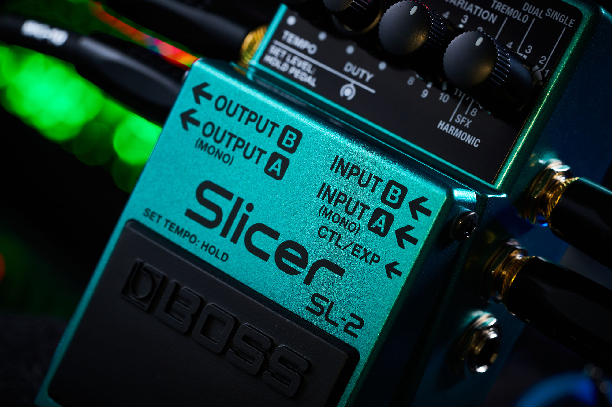 Boss Sl-2 Slicer - Modulation/Chorus/Flanger/Phaser & Tremolo Effektpedal - Variation 5