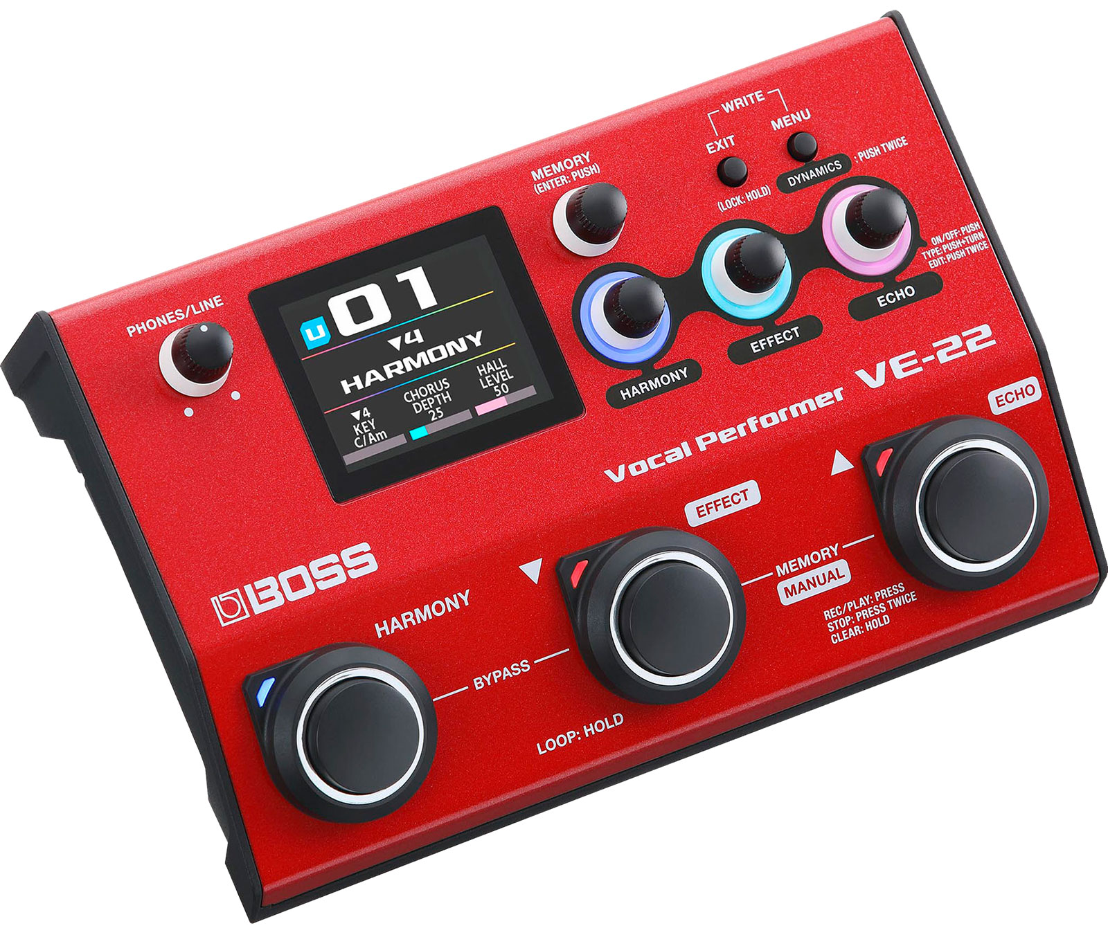 Boss Ve-22 Vocal Performer - Effektprozessor - Variation 2