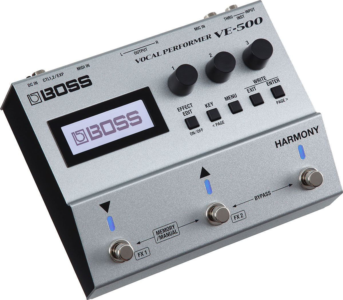 Boss VE-500 Vocal Performer Multieffektpedal