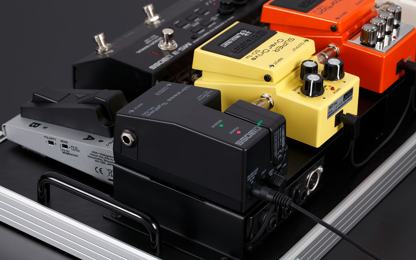 Boss Wl-50 Wireless Guitar System Integration Pedalboard - Wireless Instrumentenmikrofon - Variation 4