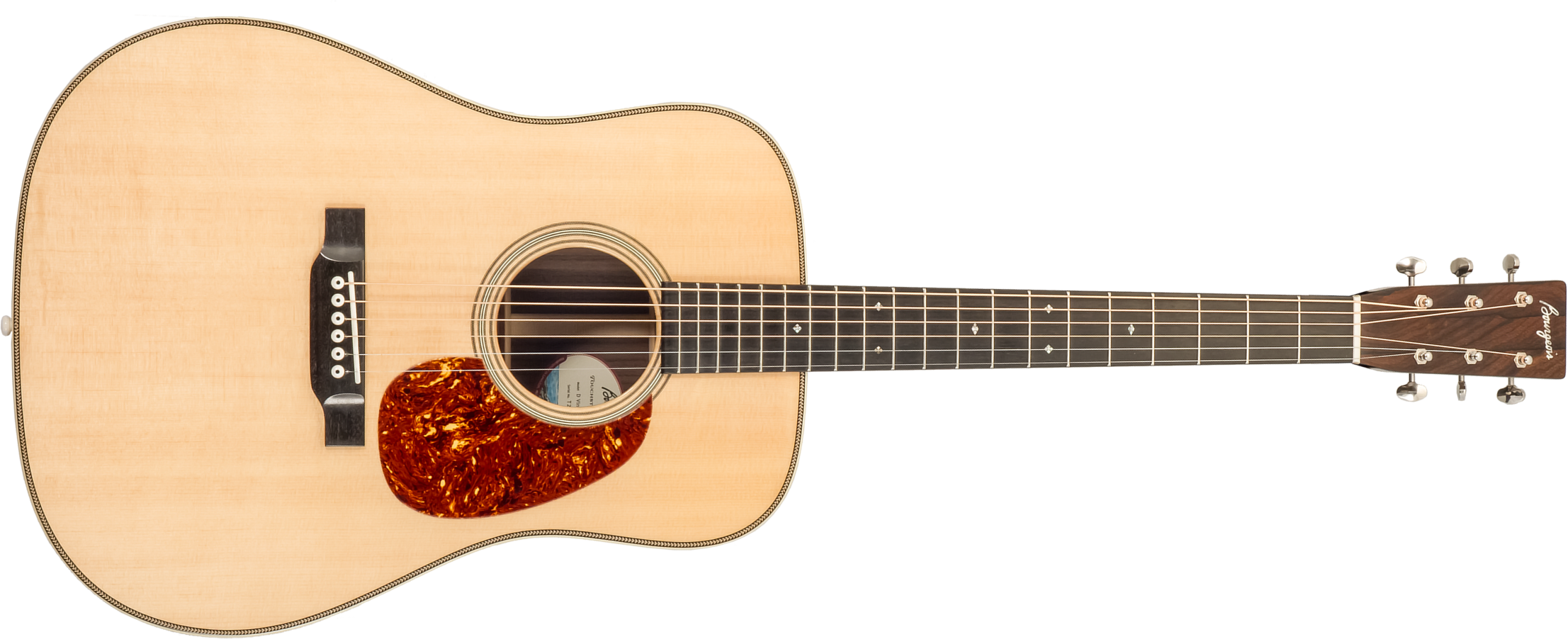 Bourgeois Touchstone Touchstone Vintage Ts Dreadnought Epicea Palissandre Eb #t2310017 - Natural High Gloss - Folk-Gitarre - Main picture
