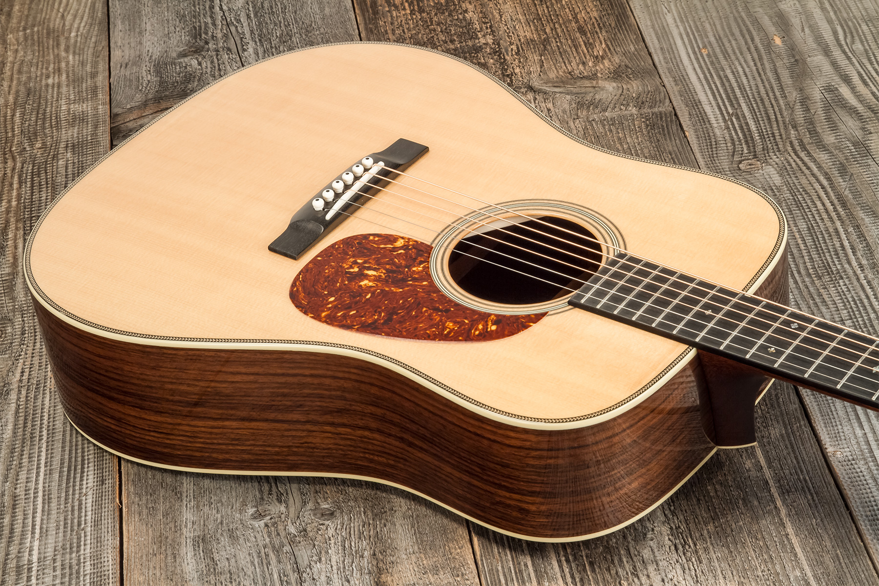 Bourgeois Touchstone Touchstone Vintage Ts Dreadnought Epicea Palissandre Eb #t2310017 - Natural High Gloss - Folk-Gitarre - Variation 2